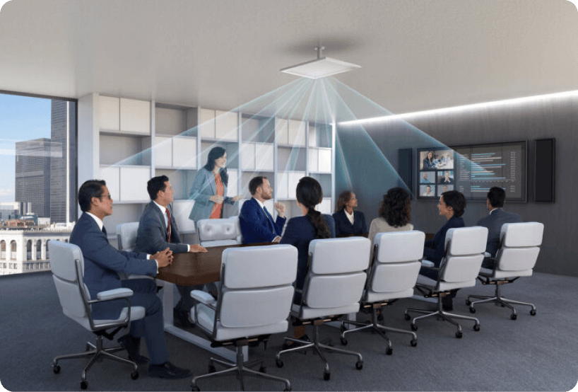 Beamforming array mics